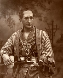 Durward Lely, Schotse operazanger, in Gilbert en Sullivans The Mikado door Ernest Barraud