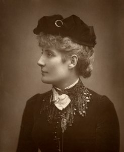 Harriett Jay, Britse auteur en toneelschrijver, 1888 door Ernest Barraud