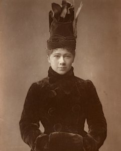 Marie Tempest, Britse actrice en zangeres, 1888 door Ernest Barraud