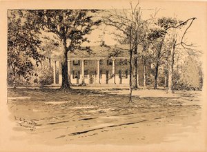 Saratoga. Het huis van generaal Schuyler door Ernest C. Peixotto