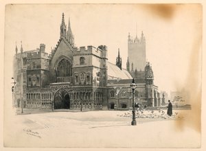 Exterieur van Westminster Hall