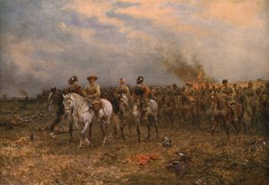 Cromwell bij Marston Moor, 1909, ca. 1930 door Ernest Crofts