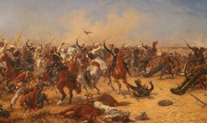 De Slag bij Moodkee 18 december 1845, c.1890