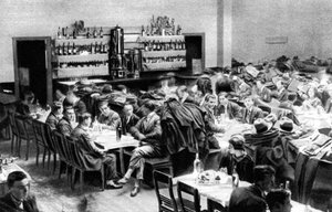 Restaurant voor studenten, Parijs, 1931