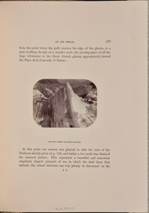 Ijspiek - Bovenste Aletschgletsjer door Ernest H. Edwards