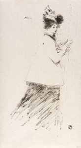 (Jonge vrouw) door Ernest Haskell