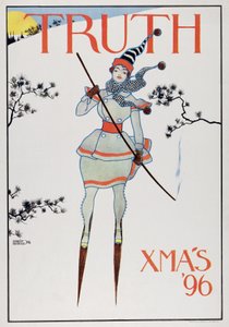 Voorkant van Truth, Kerstmis 96, gepubliceerd 1896 door Ernest Haskell