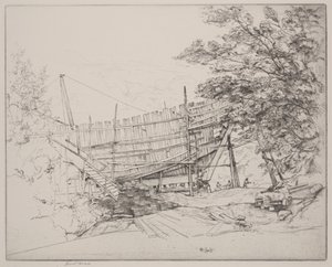 Scheepsbouw door Ernest Haskell