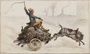 Op Weg naar Huis door Ernest Henry Griset
