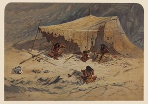 Prehistorisch kamp, 1871