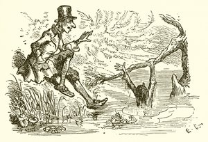 De Meester en zijn Leerling door Ernest Henry Griset