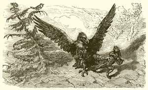 De mus en de haas door Ernest Henry Griset