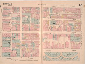 Verzekeringskaart van de Stad Philadelphia; volume 2, plaat 15, 1887