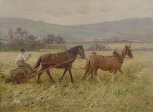 Het Oogstteam door Ernest Higgins Rigg