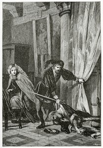 Scène uit Hamlet, 19e Eeuw