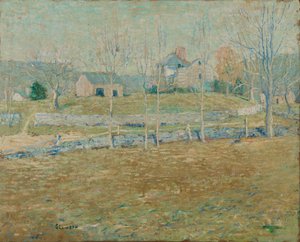 Een Verlaten Boerderij door Ernest Lawson