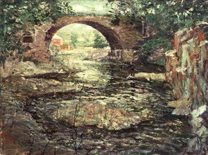 Oude stenen brug