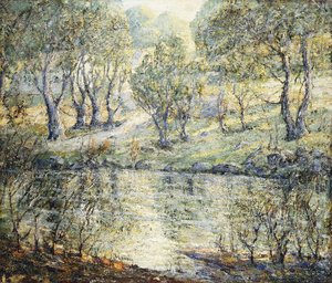 Pad naar de rivier door Ernest Lawson