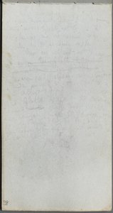 Schetsboek, pagina 89: Aantekeningen door Ernest Meissonier