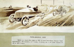 De Parijs-Madrid race
