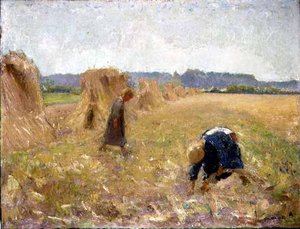 De Oogst, c.1929 door Ernest Welvaert