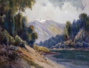 Meer Nahuel Huapi door Ernest William Christmas