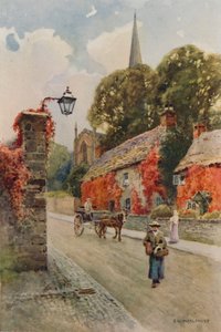 Bakewell, South Church Street door Ernest William Haslehust