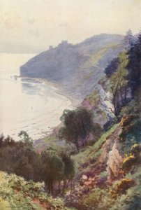 Durlston Baai, Swanage door Ernest William Haslehust
