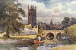 Magdalen College vanaf de Cherwell