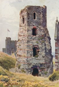 Romeinse Pharos, Dover Castle door Ernest William Haslehust