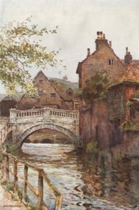 De Stadsbrug door Ernest William Haslehust