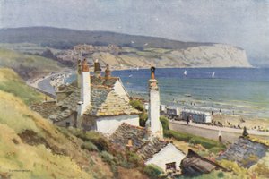 De Mooie Bocht van Swanage Baai