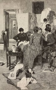 El me dise la so rossa, vrouw die brief leest