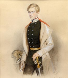 Aartshertog Ferdinand Maximiliaan van Oostenrijk 1832-1867, 1850 door Erni von Hüttenbrenner