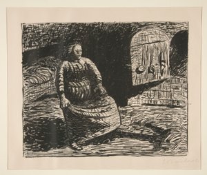 Die Frau am Herde (Vrouw bij de haard)