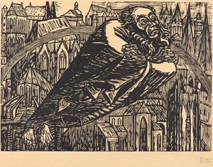De Kathedralen door Ernst Barlach