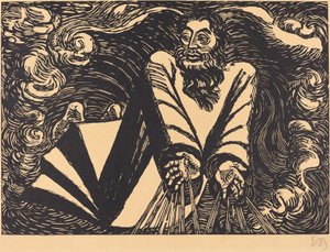 De Eerste Dag door Ernst Barlach