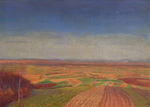 Marchfeld vanaf de Bisamberg