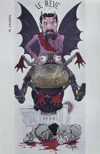 De Droom van M. Jaures, 1906 door Ernst Emmanuel Muller