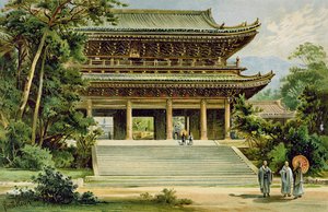 Boeddhistische tempel in Kyoto, Japan, uit 
