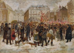 Kerstmarkt aan het Hof in Wenen