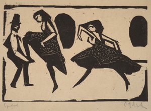 door Ernst Ludwig Kirchner
