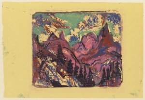  door Ernst Ludwig Kirchner