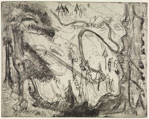  door Ernst Ludwig Kirchner