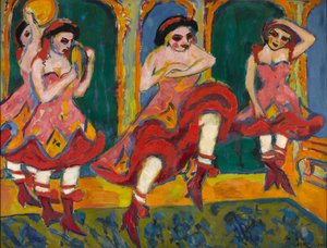  door Ernst Ludwig Kirchner