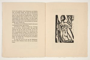 Das Stiftsfräulein und der Tod. Illustraties voor een roman van Alfred Doeblin door Ernst Ludwig Kirchner