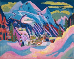 Davos in de Winter