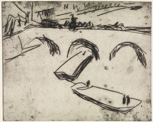  door Ernst Ludwig Kirchner