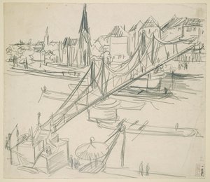  door Ernst Ludwig Kirchner