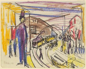  door Ernst Ludwig Kirchner